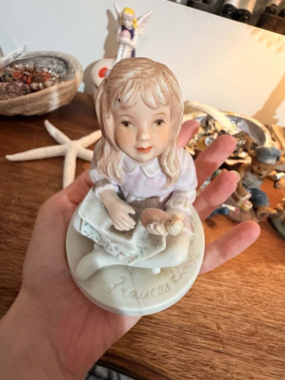 Vintage 1982 Roman Inc Frances Hook My Dolly Figurine Ceramica Excelsis
